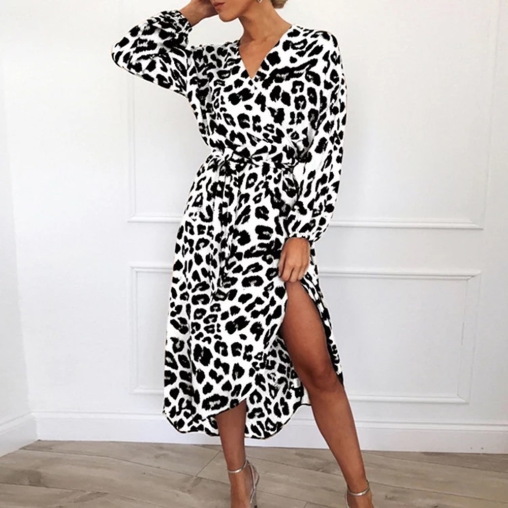 Women’s animal print dress